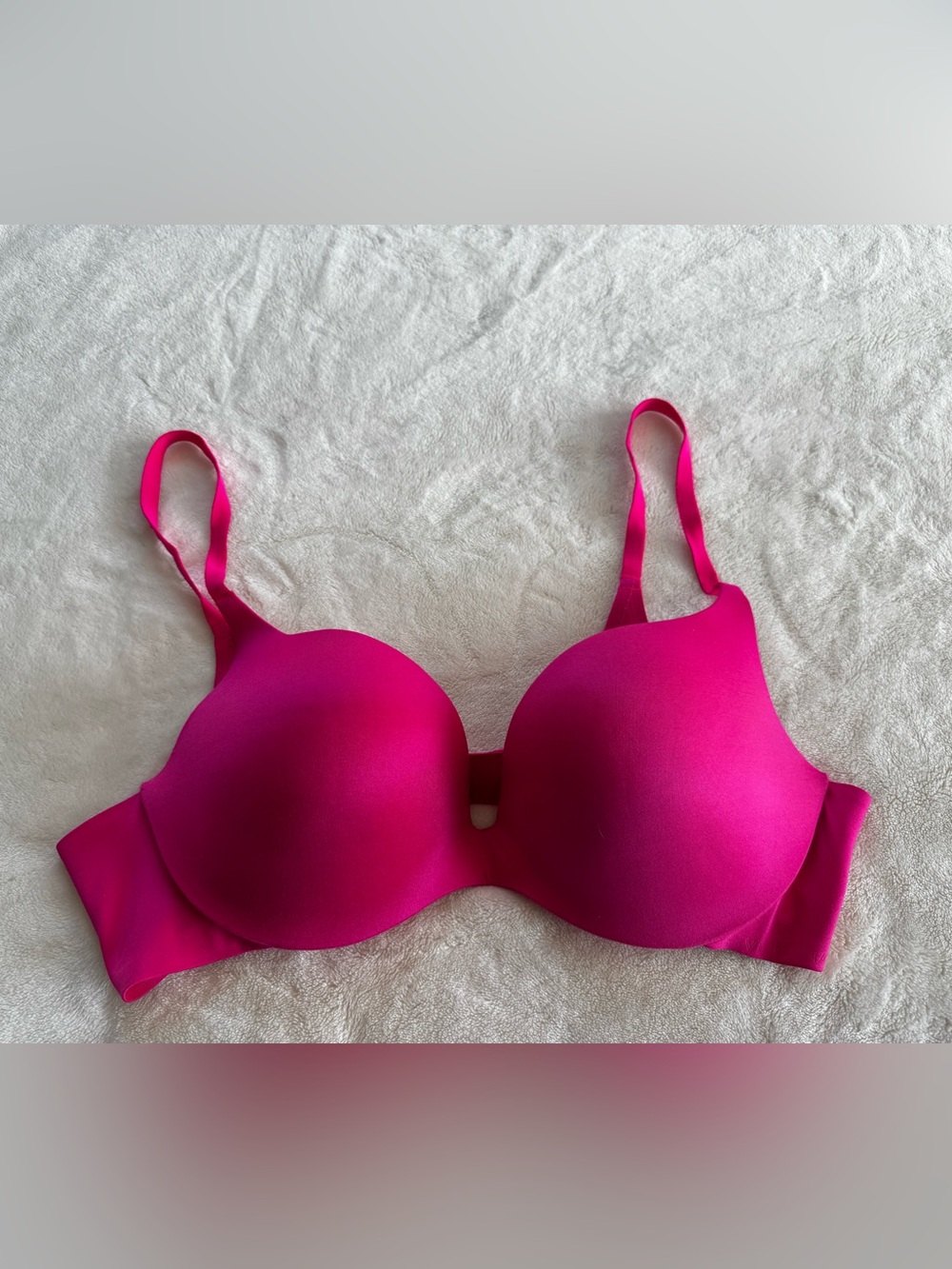 Victoria's Secret Smooth Molded Bra - Hot Pink